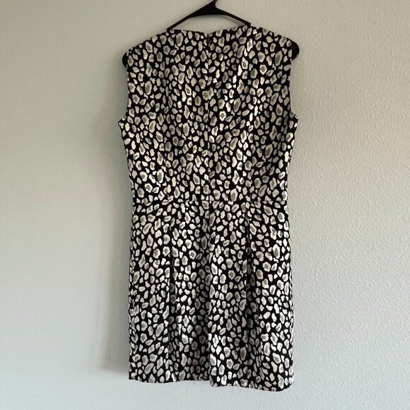 Just Cavalli Roberto Cavalli Metallic Leopard‎ Print Sleeveless Mini Dress 44 - Picture 6 of 11